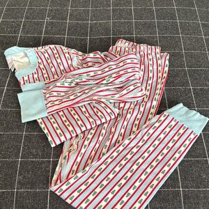 Hanna Andersson Festive Striped Pajamas - Red, Green, and Blue